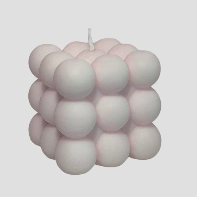 Διακοσμητικό αρωματικό κερί σόγιας 150γρ. - BUBBLE CUBE