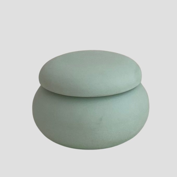 Δοχείο πορσελάνης Macaron με καπάκι