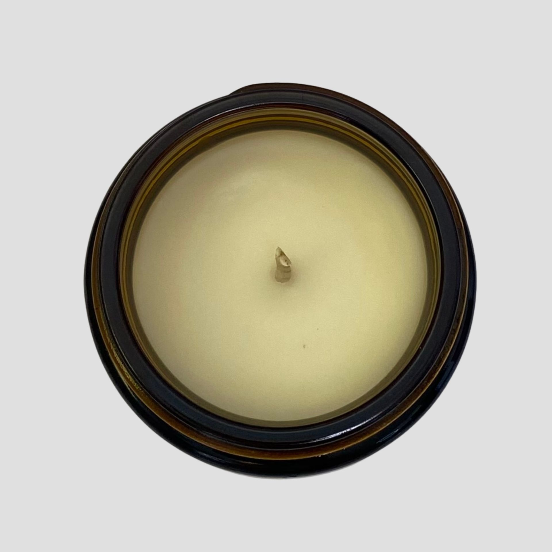 Φυτικό αρωματικό κερί 100γρ. σε καραμελέ βάζο με καπάκι - Image 2